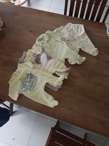 Pyjamas naissance mixte 54cm