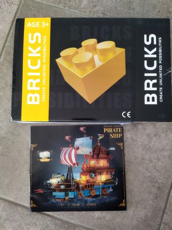 Compatible Lego bateau pirate toys series