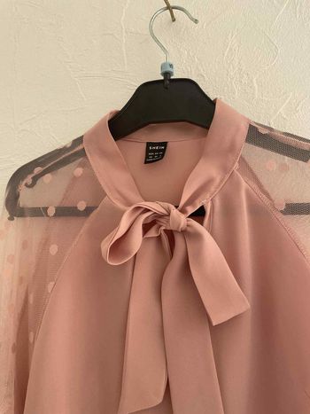 blouse rose