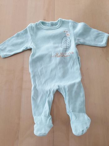 Pyjama bébé dors bien 3 mois oiseau