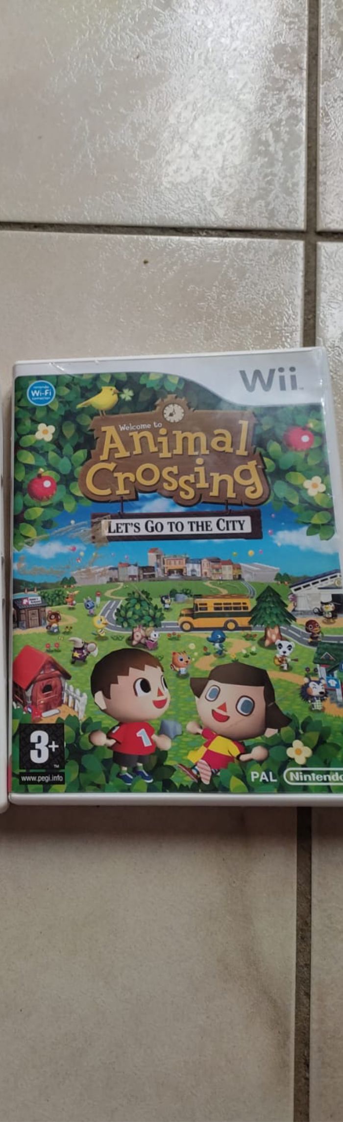 Animal Crossing: Lets Go to the City jeu console de jeu Wii
