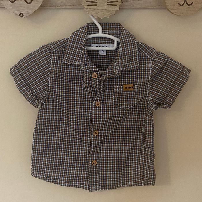 Chemise garçon 6 mois