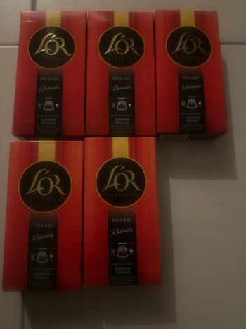 Café capsules l’or 50 dosettes