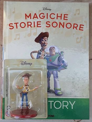 Toy story 1 Magiche storie sonore deagostini Audioconte magique Disney Altaya italien audio conte