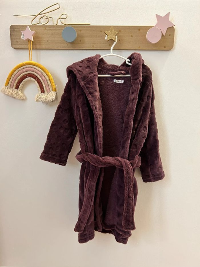 Peignoir enfant 4 ans