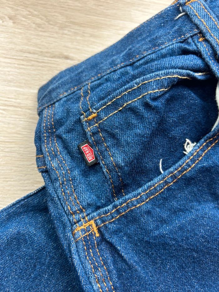 Jean Carpenter Vintage Red Kap Workwear 100% Coton W40 L32 Made in Mexico - photo numéro 9