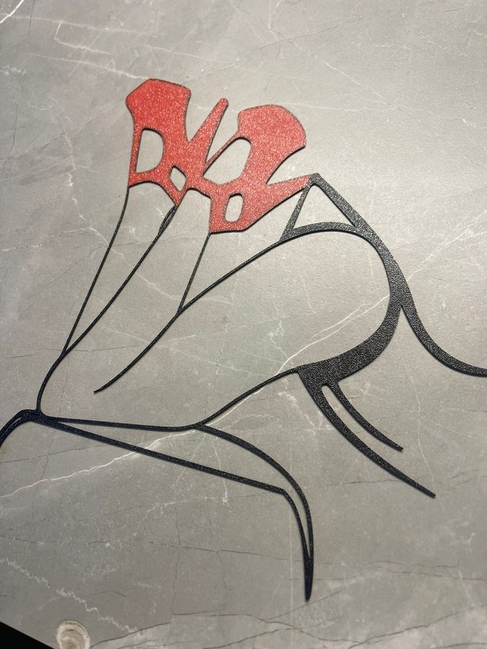 Art Mural Talons Rouge - photo numéro 3