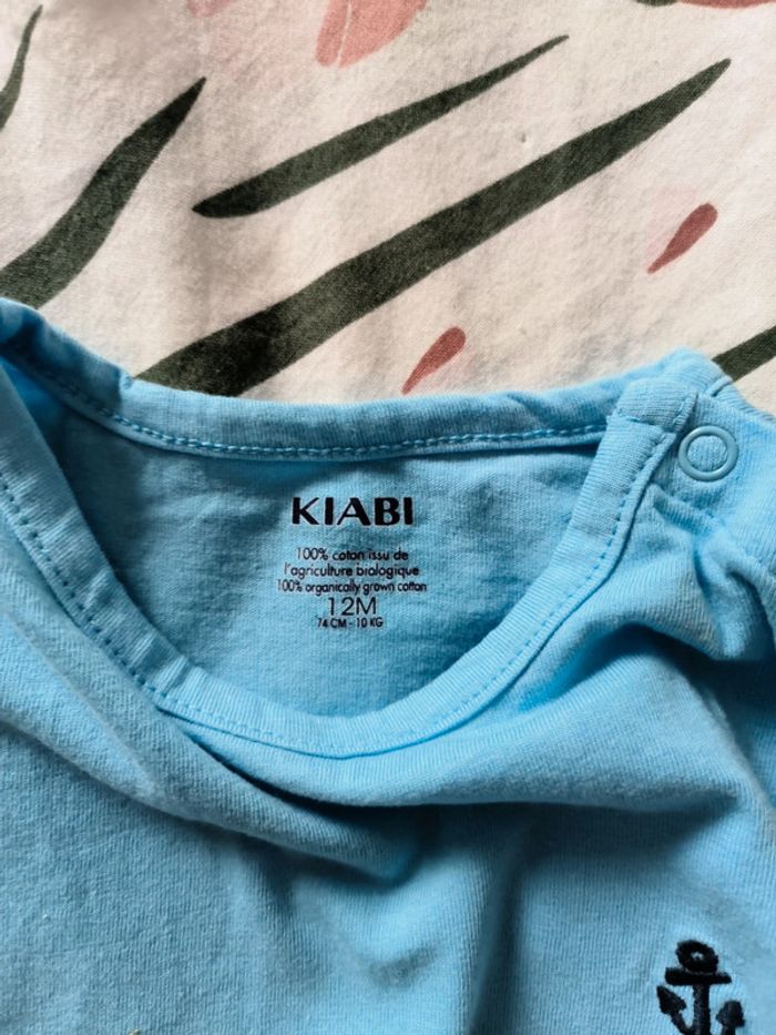 T-shirt bleu clair - photo numéro 3