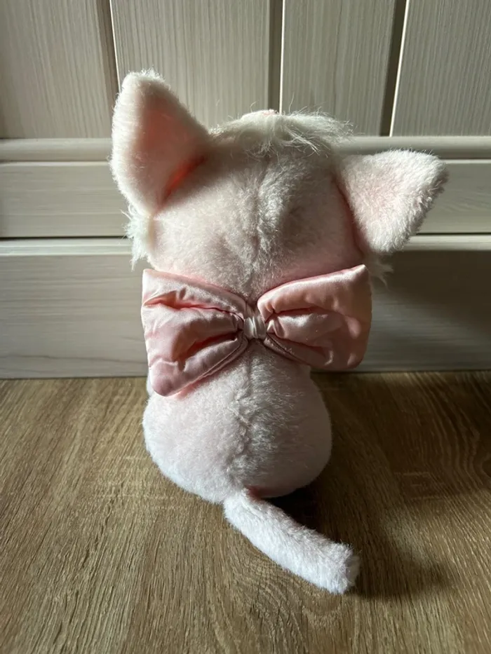 Peluche Marie Les Aristochats Disney / Mattel vintage / très bon état / good condition - photo numéro 3
