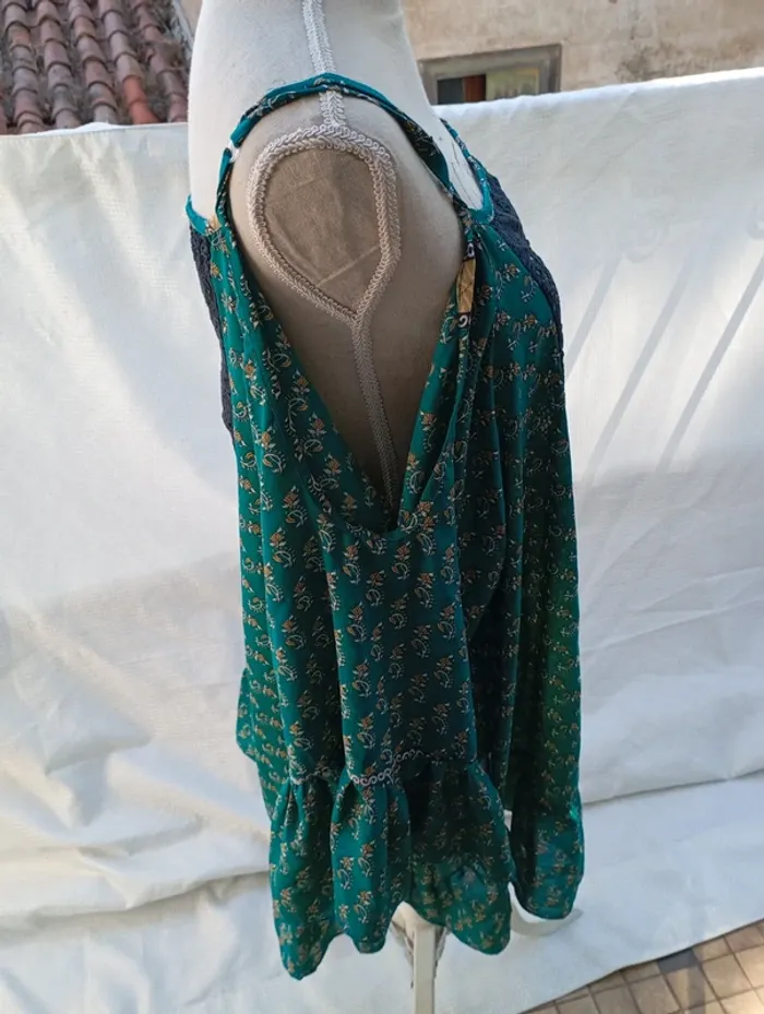 Blouse Martine Semmel 100% soie - photo numéro 3