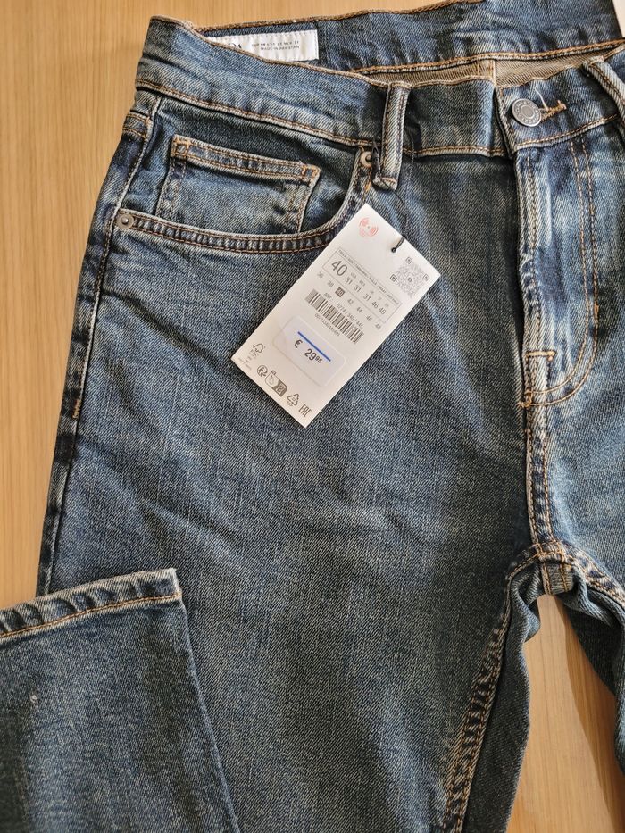 Jean Slim Fit T40 Zara - photo numéro 9