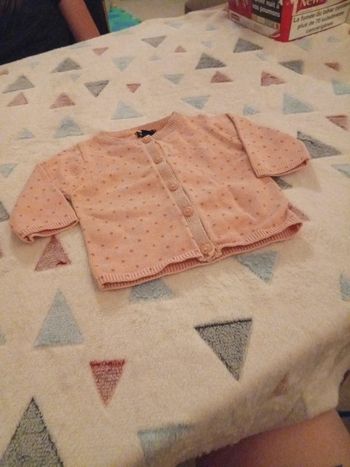 Veste rose a pyois