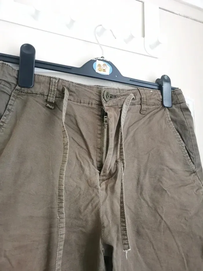 Short chino, couleur Kaki - Homme Taille S - photo numéro 2