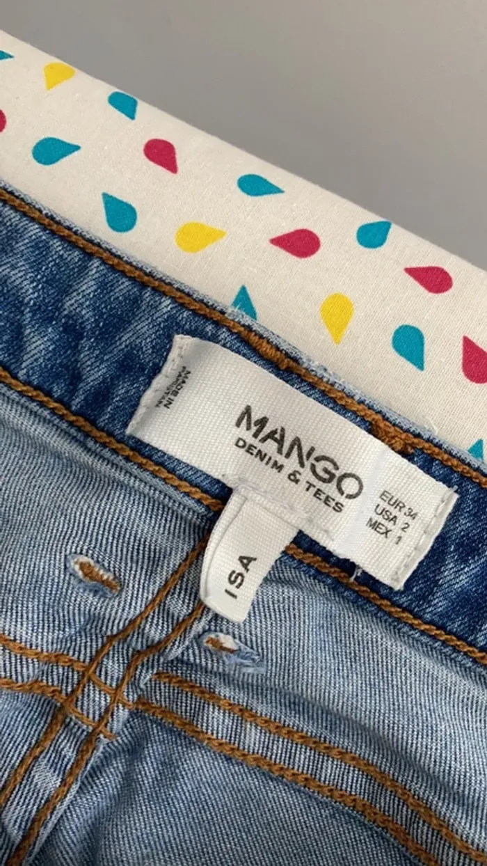 Short en jean mango - photo numéro 3