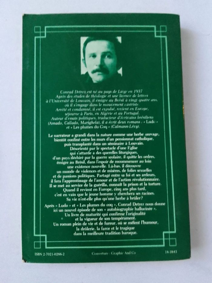 Conrad Detrez - L'herbe à brûler - photo numéro 2