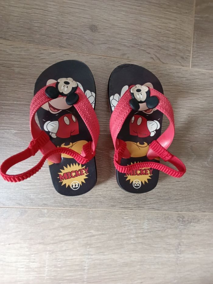 Tong Mickey taille 22