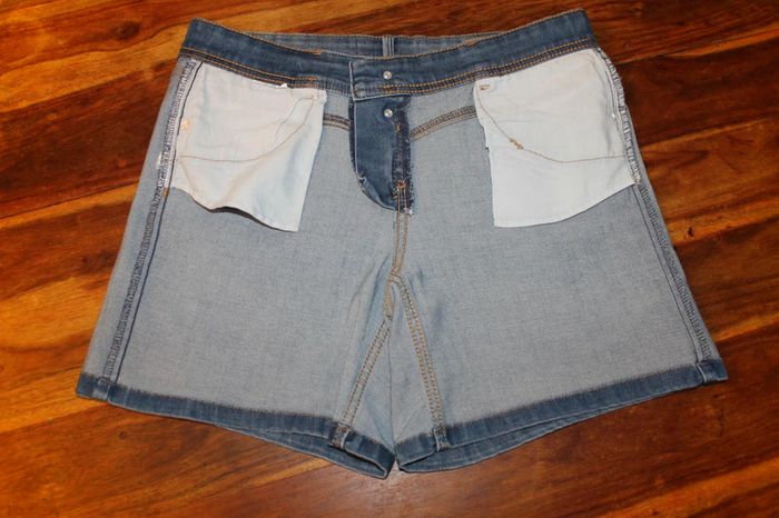 Short jean’s  – Bleu – Promod - 42 - photo numéro 3