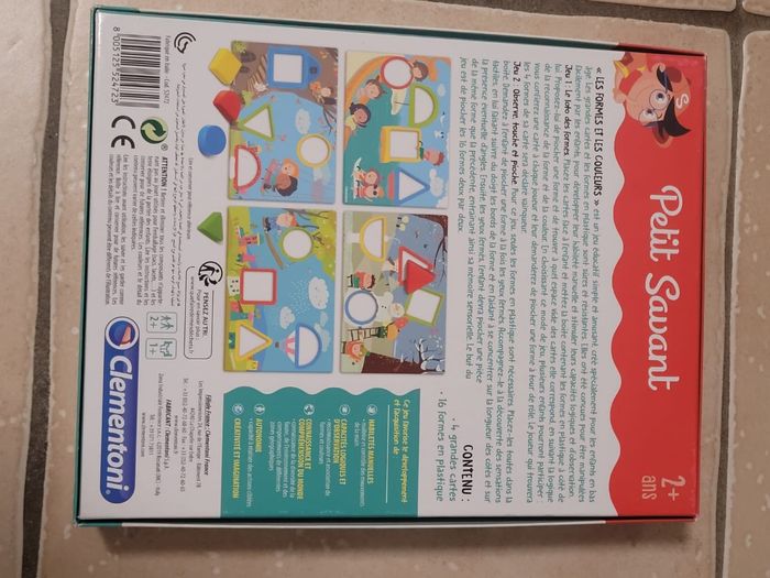 Jeu les formes et les couleurs - photo numéro 4