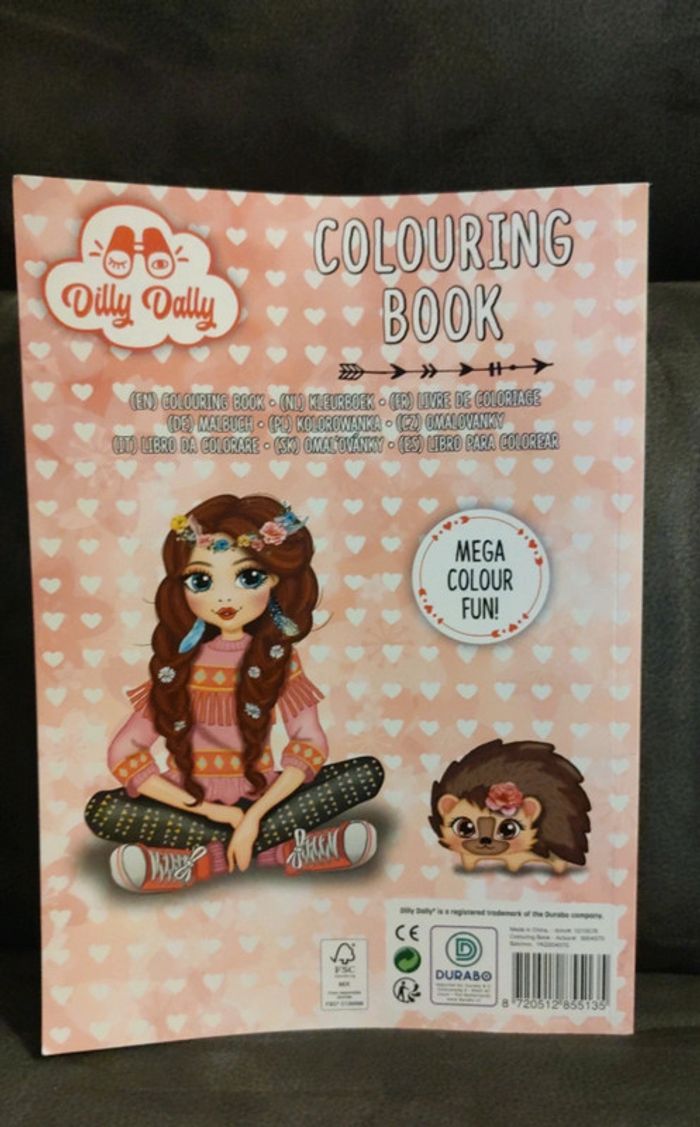 Dilly dally livre de coloriage coulouring book - photo numéro 2