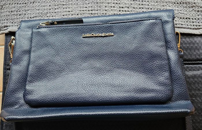 Sac Lulu Castagnette, bleu marine, intérieur doublé - photo numéro 3