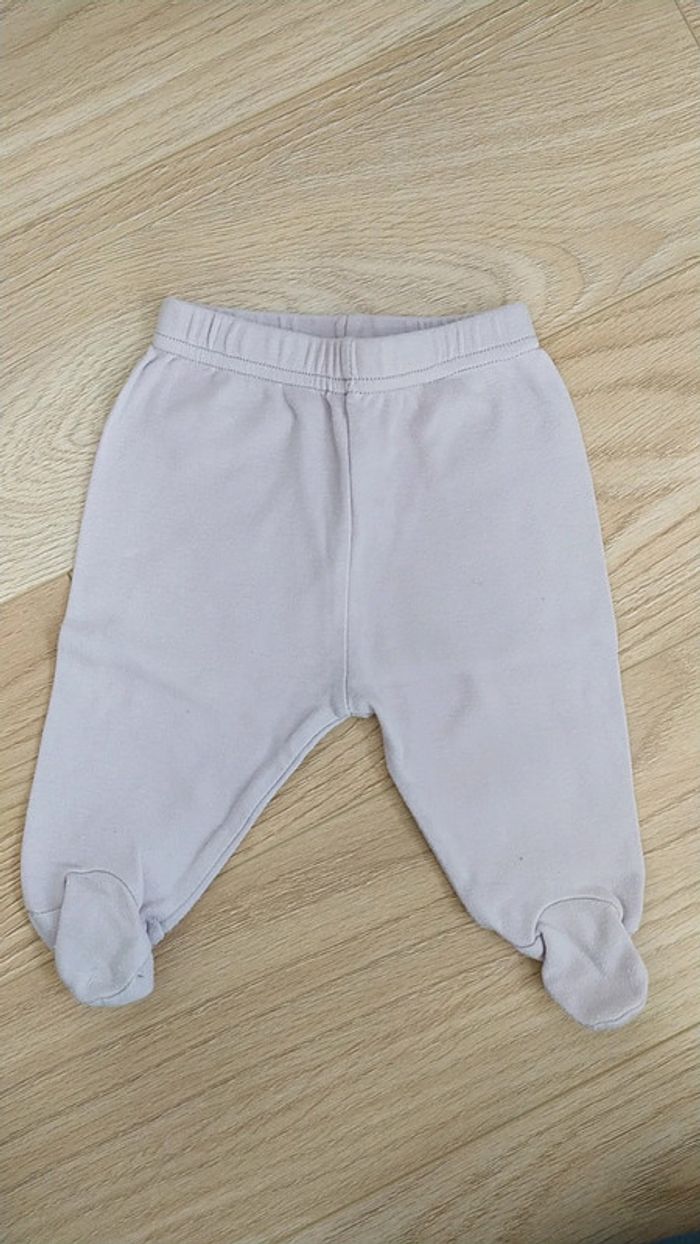 Ensemble mauve 3 mois fille chat - photo numéro 2