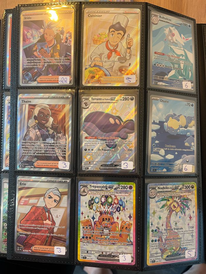 Carte Pokémon Charisme de Giovanni 197/165 EV3.5 151 MEW FR - photo numéro 6