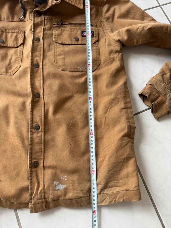 Veste à Capuche Dickies Vintage Taille S couleur marron camel - photo numéro 10