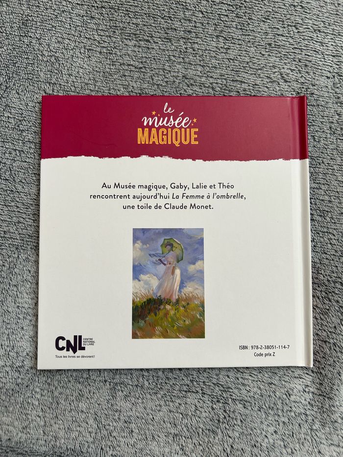 Livre McDo « La femme à l’ombrelle », Collection « Le Musée magique », 2025  Neuf - photo numéro 2