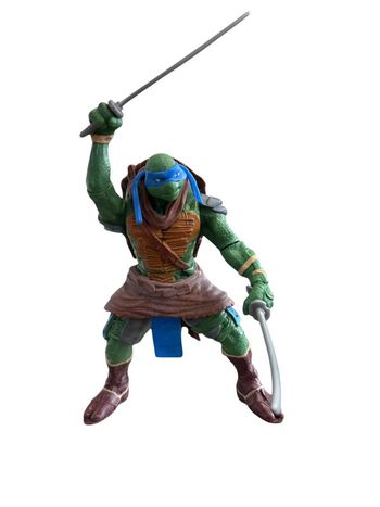 Figurine Teenage Mutant Ninja Turtles Leonardo Combat Warrior Playmates Toys 2014