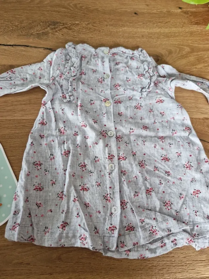 Robe grise - Taille 2 ans - Tartine et Chocolat - photo numéro 6