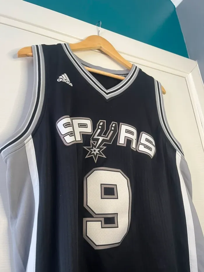 🔹 Maillot NBA Tony Parker San Antonio Spurs - Adidas 🔹 - photo numéro 3