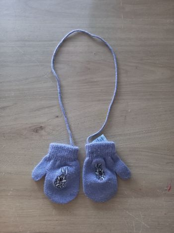 Gants bébé bug bunny