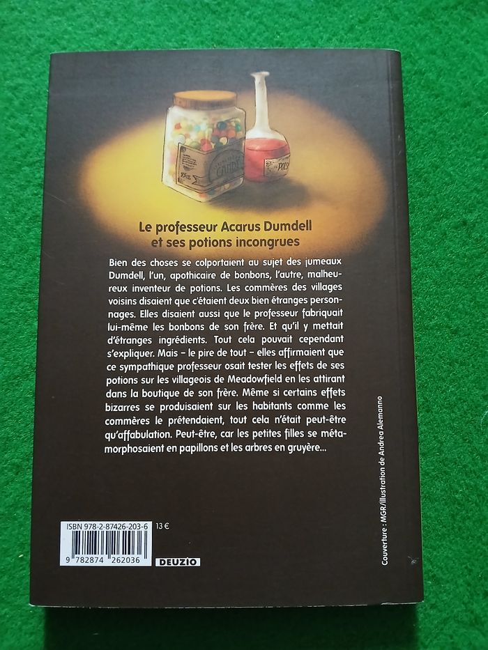 Le professeur Acarus Dumdell - photo numéro 2