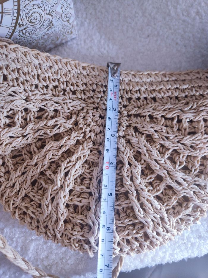 Sac à main paille neuf - photo numéro 5