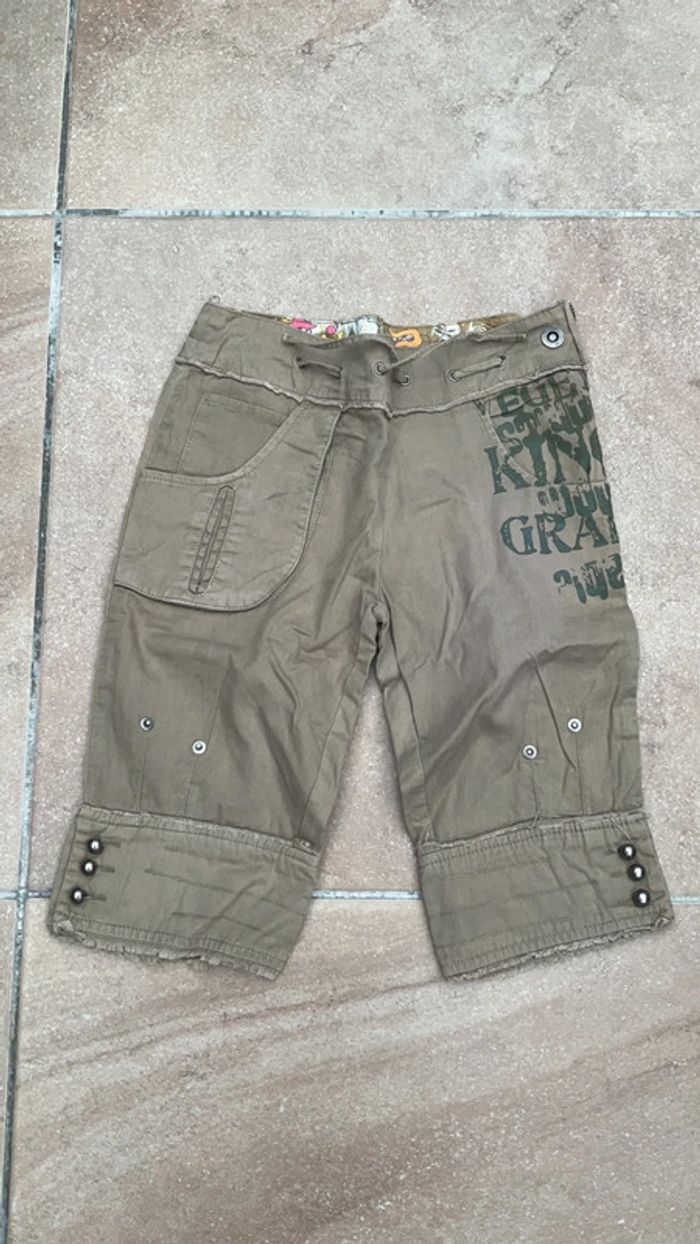 Pantacourt kaki neuf Orchestra T8 ans (n°42)