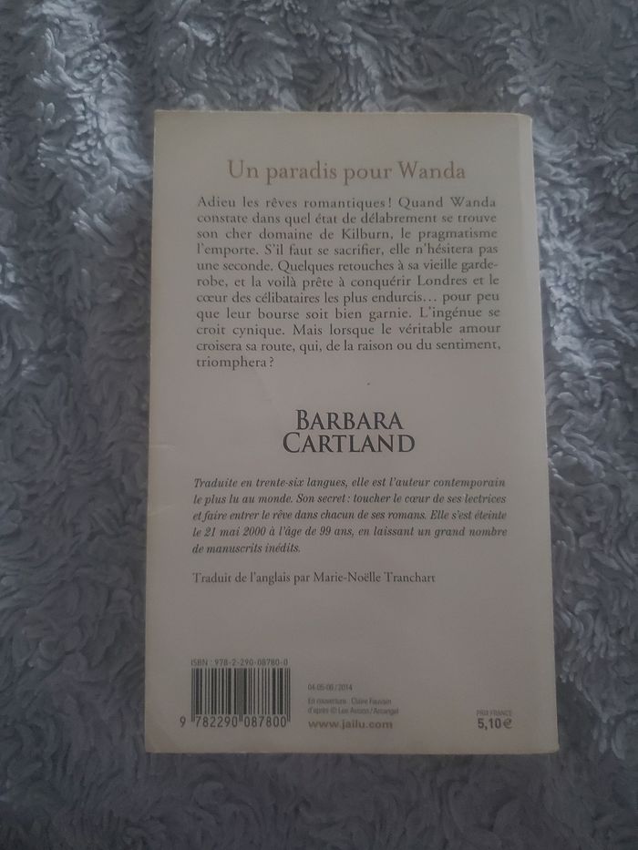 Un paradis pour wanda, Barbara Cartland - photo numéro 2