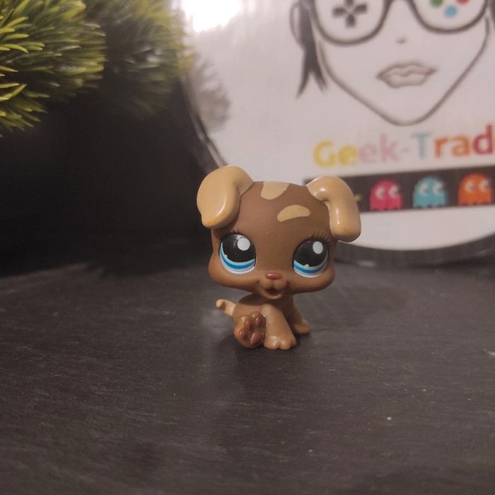 Littlest Petshop LPS puppy dog chiot chien 1053 hasbro #geektradelpschiot
