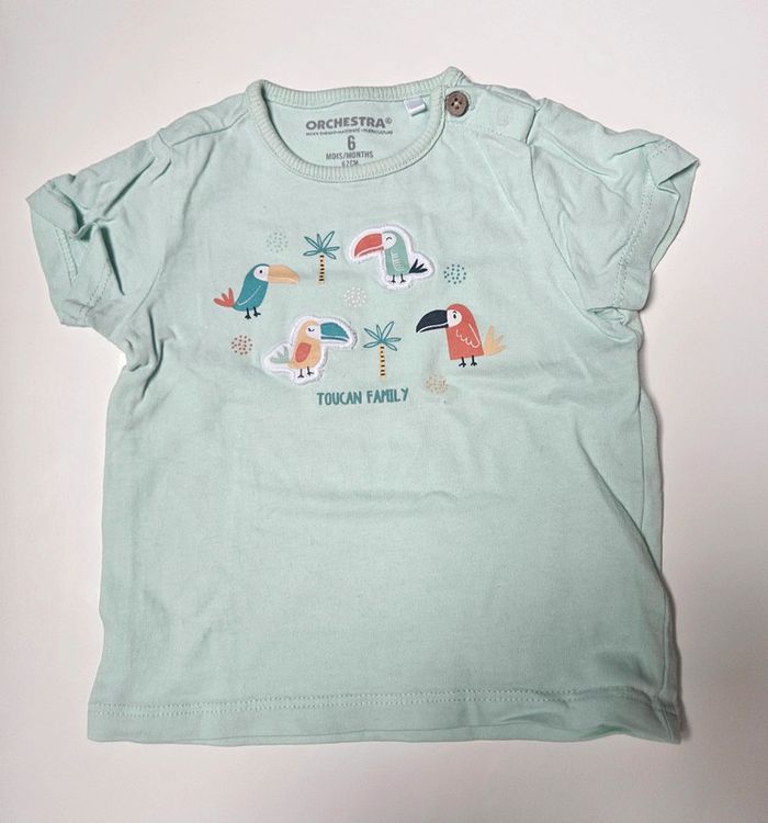 Ensemble de 4 t-shirts 6 mois - photo numéro 5