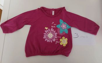 T-shirt ml Gémo 3 mois