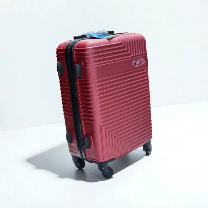 Valise cabine neuve 55 cm bordeaux mixte - photo numéro 3