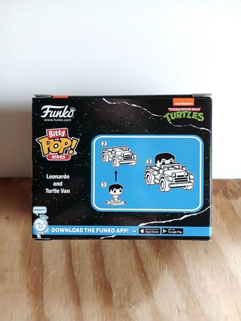Figurine Funko Bitty POP! Rides TMNT Leonardo and Turtle Van