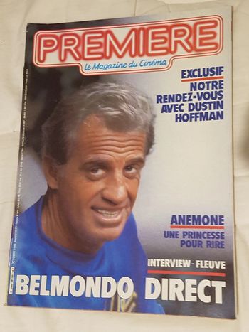 Premiere Magazine cinéma revue vintage retro 1985