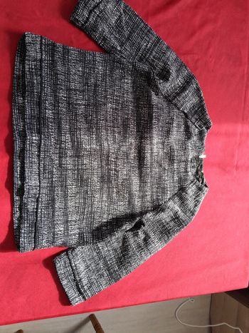 Zara basic haut hiver effet tweed