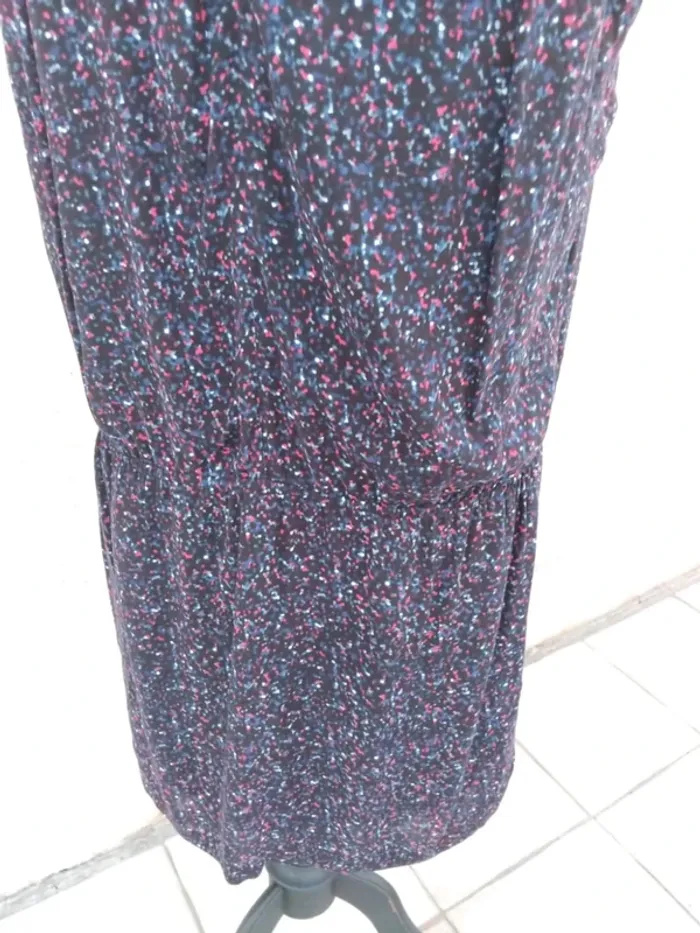 Robe  atypique Comptoir des cotonniers t42 100% viscose - photo numéro 11