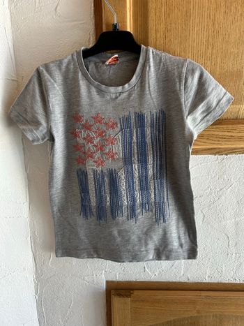 T-shirt gris Tape  à l’œil - taille 6 ans 