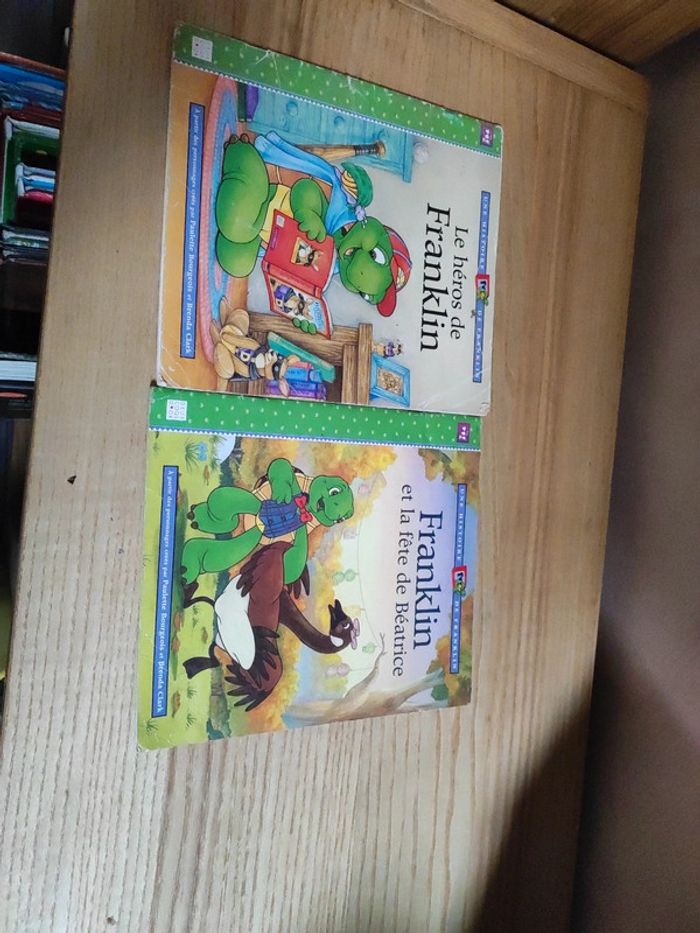 Lot de 2 livres Franklin