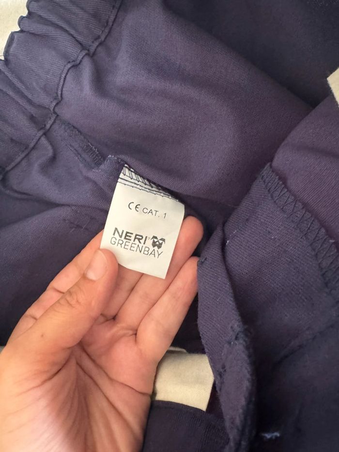 👖 pantalon bleu de travail - neuf sans étiquette - taille 50 - 100% coton - photo numéro 6