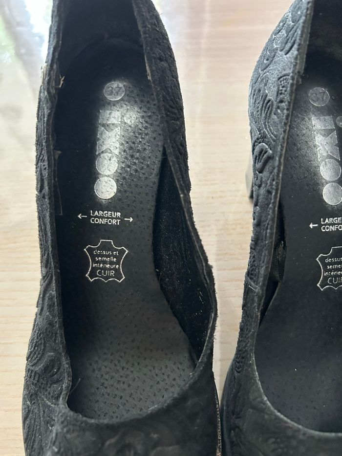 Chaussures noir à talon t37 - photo numéro 4