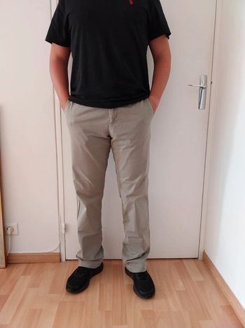 Burton chinos taille 40 kaki claire