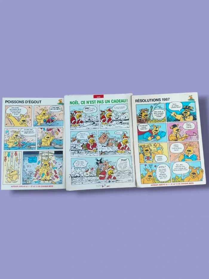 Lot de 3 magazines Astrapi 1987, 1988, 1989 ! 📖 - photo numéro 2